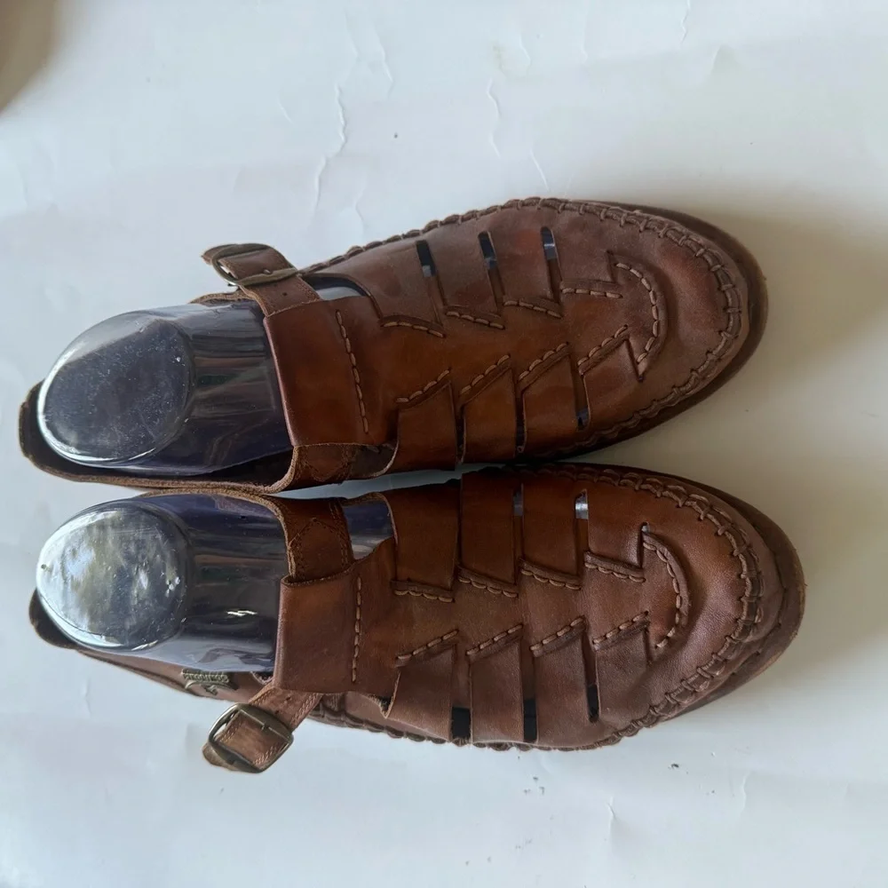 MENS PIKOLINOS Brown Leather Sandals Comfortable Casual Design